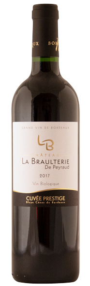 AOC Blaye Côtes de Bordeau Rouge Château La Braulterie Cuvée Prestige Magnum - 2023