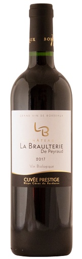 [706] AOC Blaye Côtes de Bordeau Rouge Château La Braulterie Cuvée Prestige Magnum - 2023